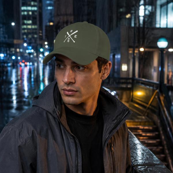 Baseball Cap With Bats